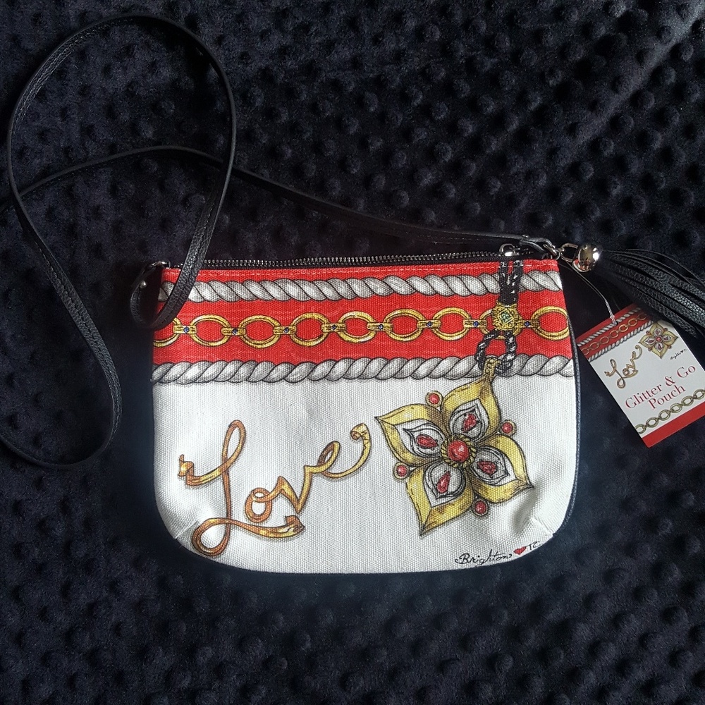 Brighton Love Glitter and Go crossbody bag